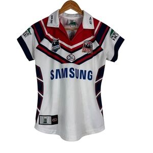 Vintage 2008 Sydney Roosters Centenary NRL Rugby League Away Jersey Shirt Sz S/M